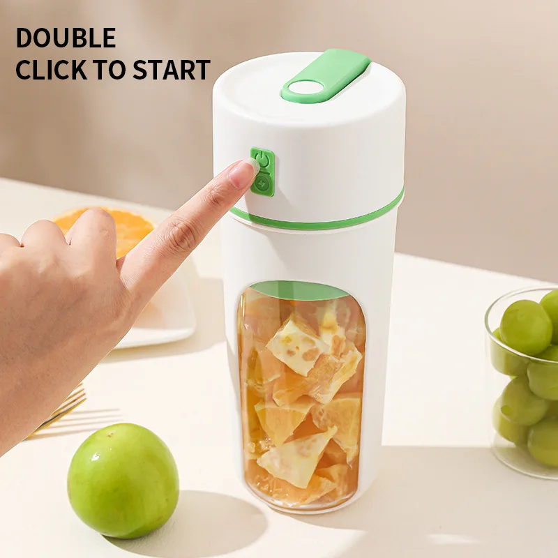 Portable Blender Usb Rechargeable - عصارة كهربائية متعددة الوظائف، عصارة محمولة،