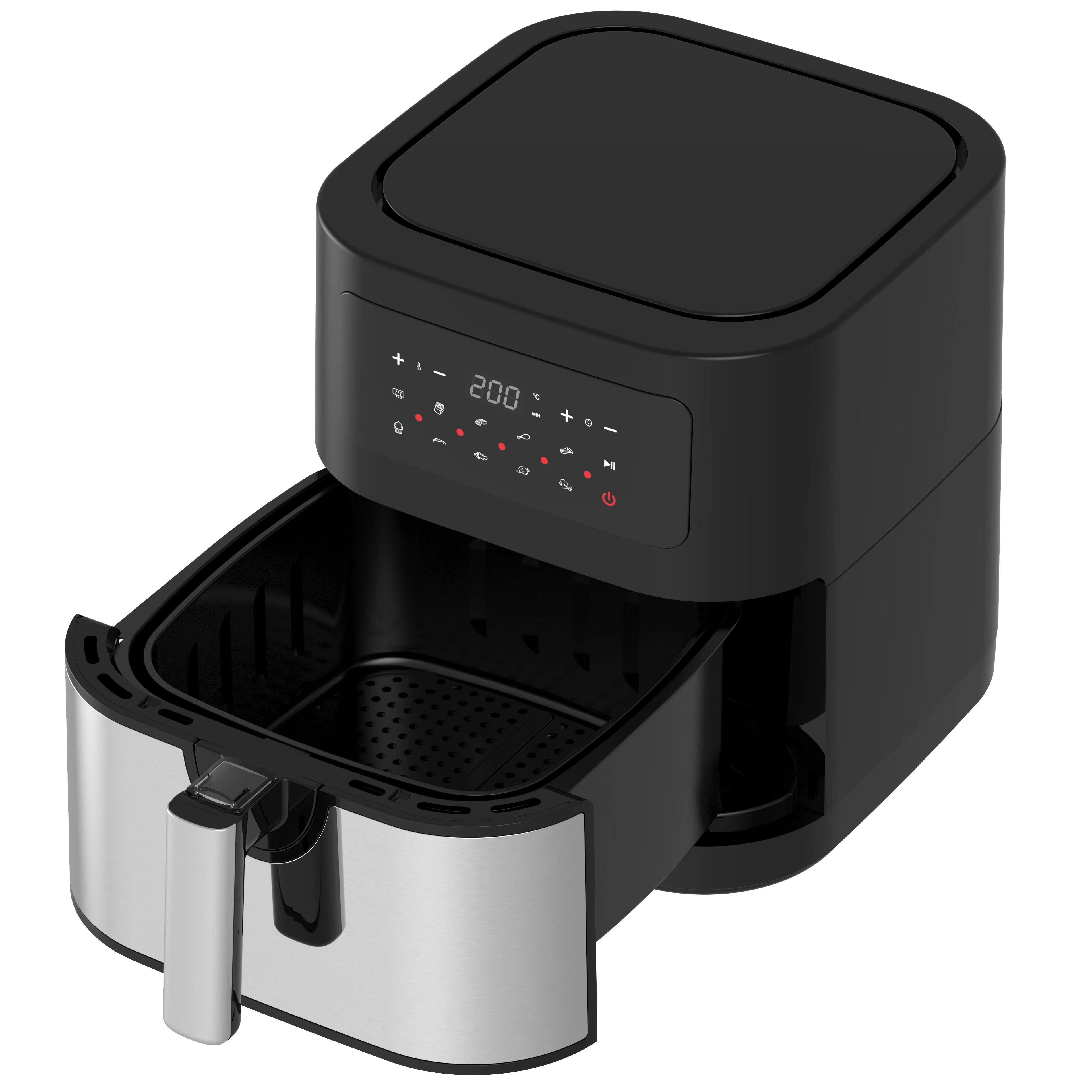 Air Fryer Silicone Pot Liner - أحدث 6L الفولاذ المقاوم للصدأ بطانات