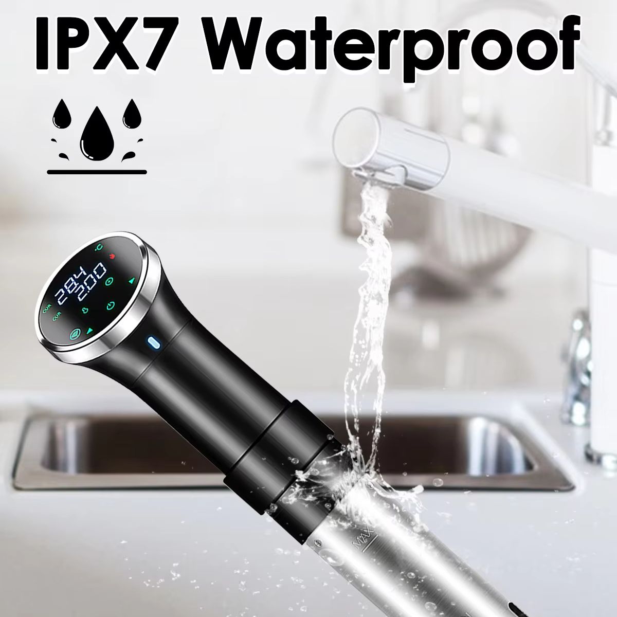 Digital Sous Vide Precision Cooker - جهاز طهي سو فيد 1100 واط