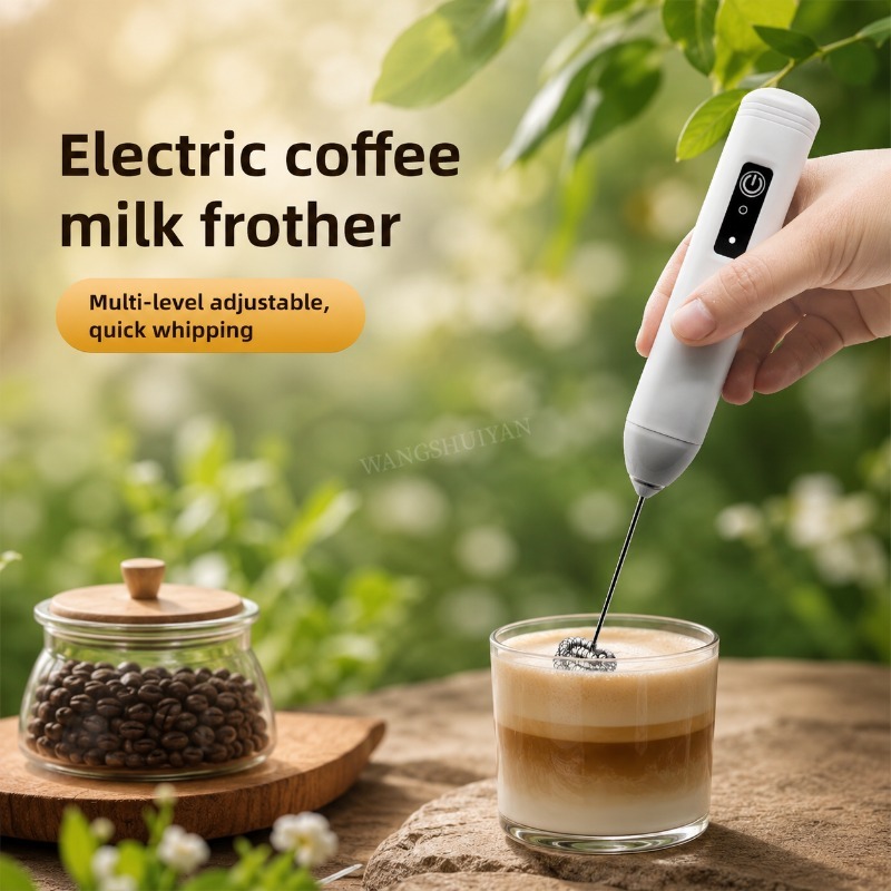 خلاط كهربائي محمول لصنع رغوة ا - مراجعة Portable Blender Usb Rechargeable وسعره