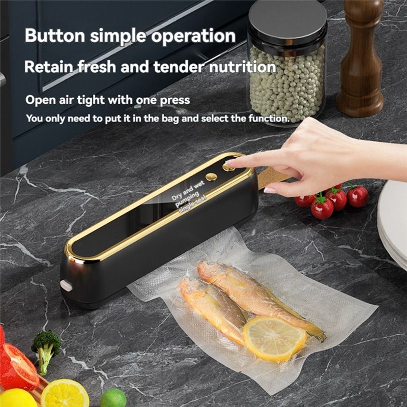 جهاز تغليف بالتفريغ اللاسلكي A - مراجعة Food Vacuum Sealer Machine وسعره