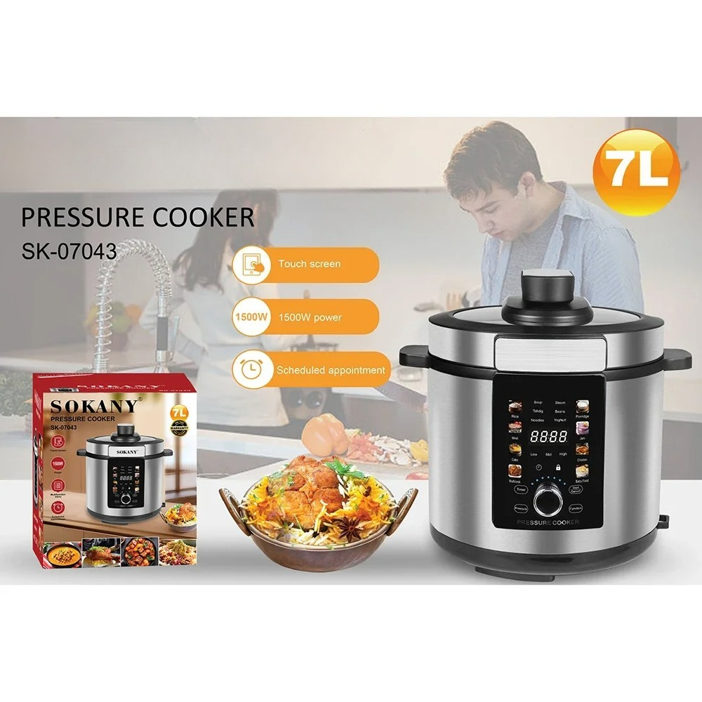 طنجرة ضغط من الفولاذ المقاوم ل - مراجعة Smart Instant Pressure Cooker وسعره