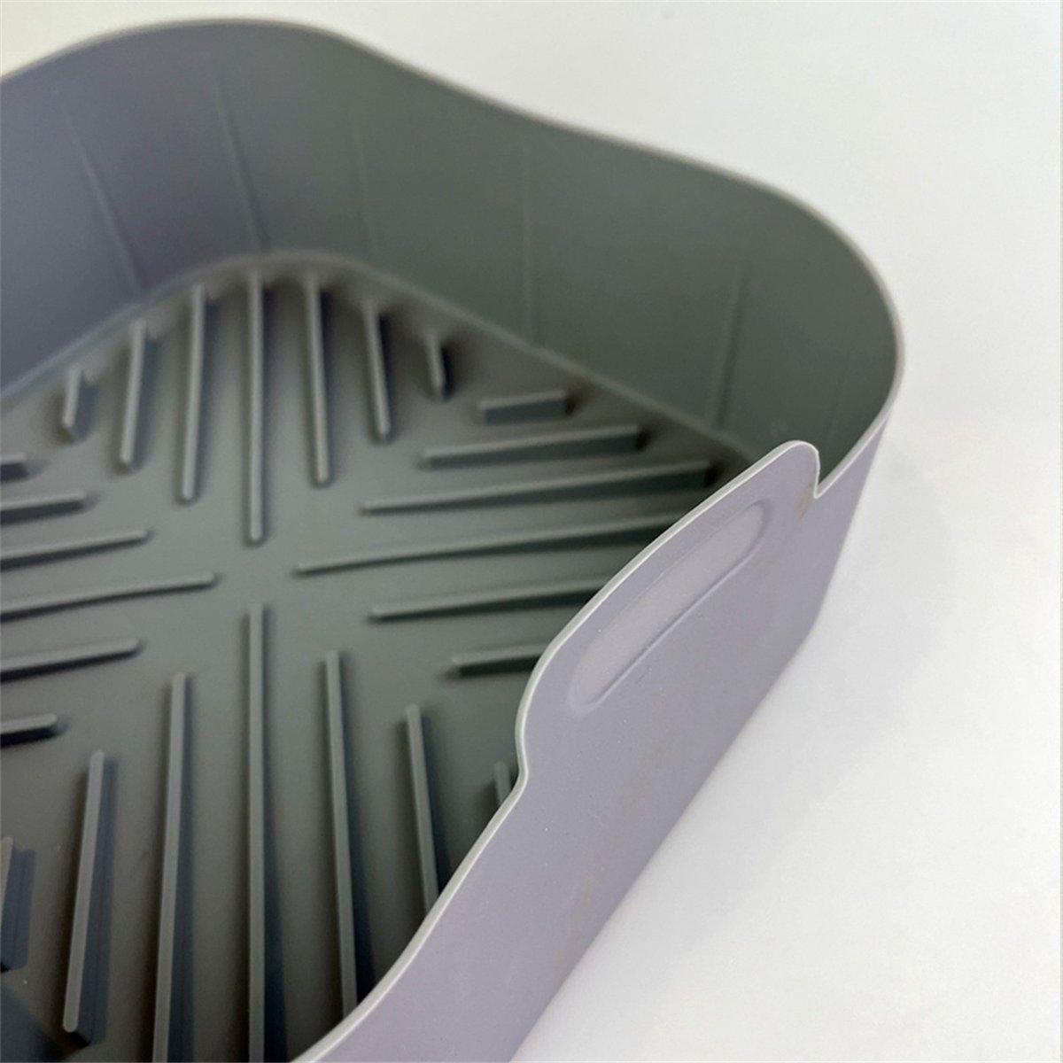 بطانات سيليكون مربعة الشكل للق - مراجعة Air Fryer Silicone Pot Liner وسعره
