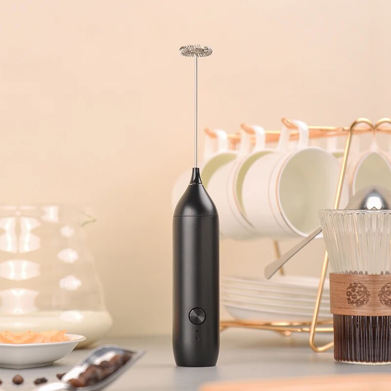 رغوة الحليب الكهربائية، رغوة ا - مراجعة Portable Blender Usb Rechargeable وسعره