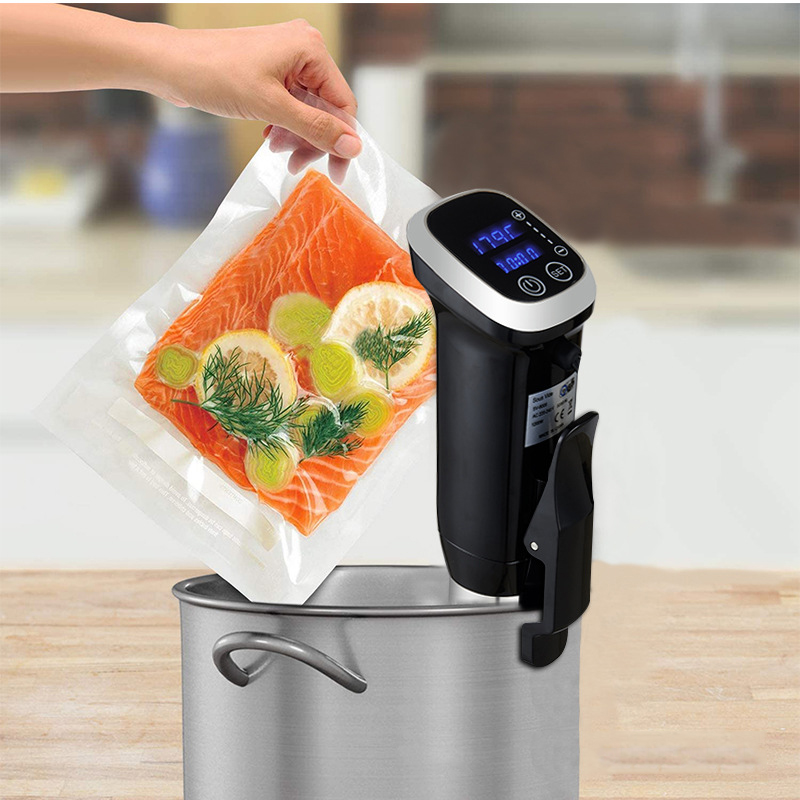 مقاوم للماء Sous Vide طباخ دقي - مراجعة Digital Sous Vide Precision Cooker وسعره