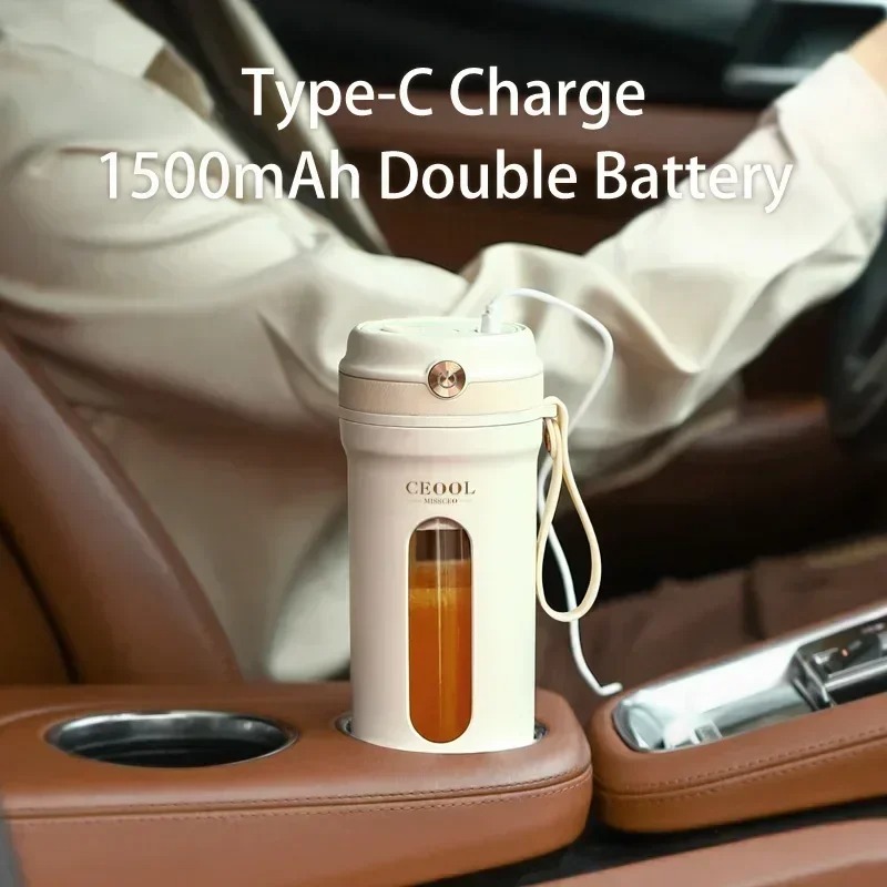 خلاط عصير كهربائي محمول قابل ل - مراجعة Portable Blender Usb Rechargeable وسعره