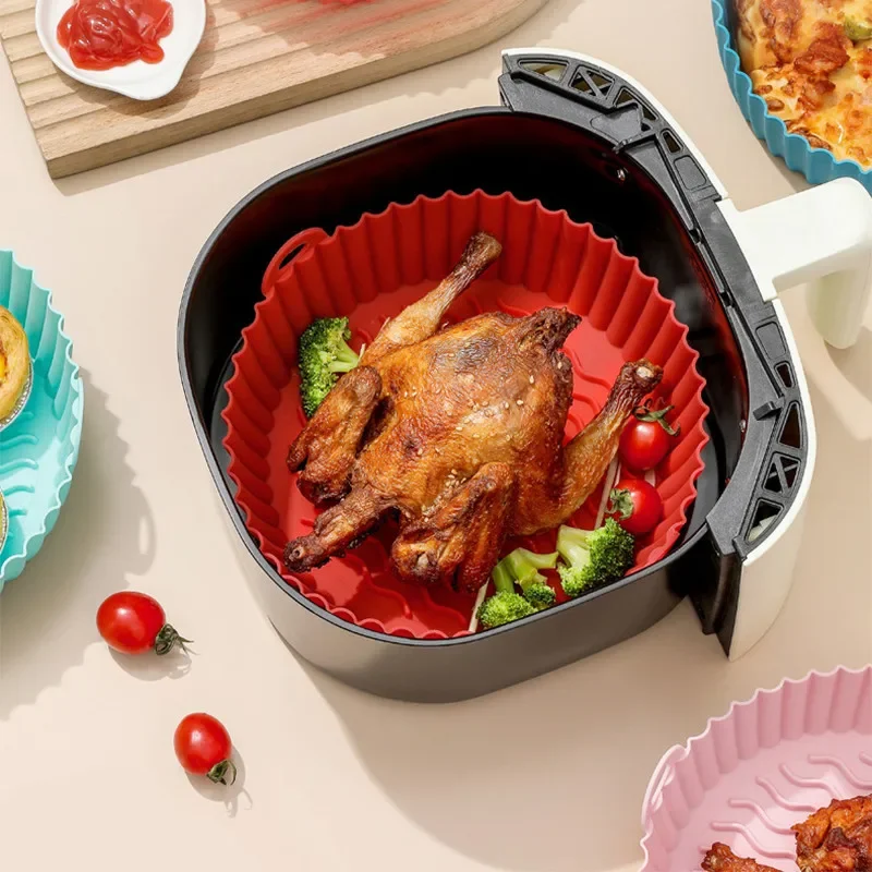 ورق خبز للقلاية الهوائية، حصير - مراجعة Air Fryer Silicone Pot Liner وسعره